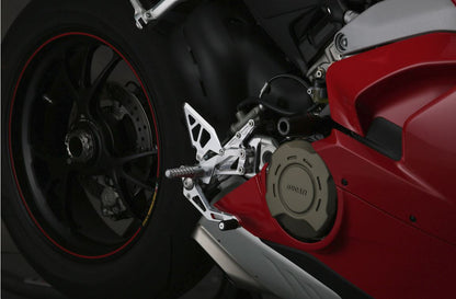 AELLA Riding Step Kit (Rearsets) for the Ducati Panigale V4 / S / R / SP (23-24)