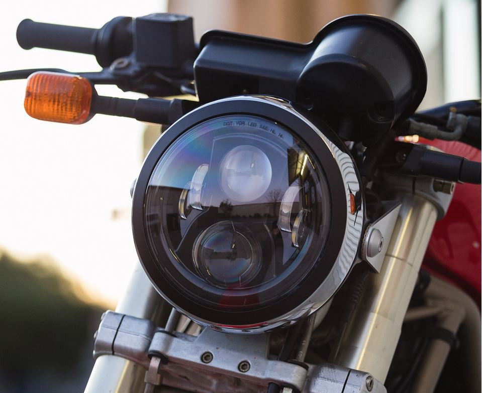 Motodemic LED Headlight Conversion Kit for the Ducati Monster 93-08
