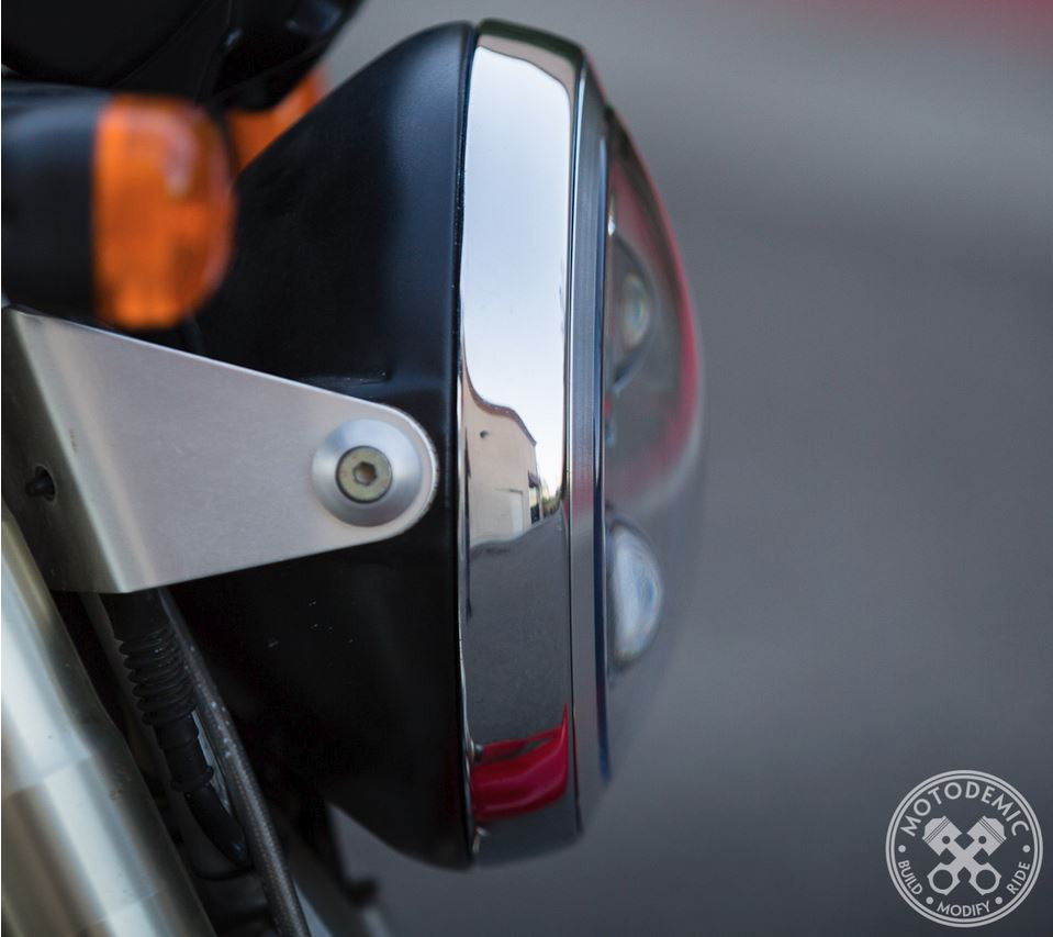 Motodemic LED Headlight Conversion Kit for the Ducati Monster 93-08