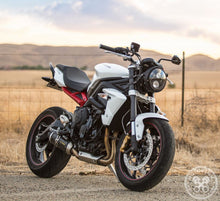 Motodemic Single LED and Round Halogen Headlight Conversion Kit for the 07-11 Triumph Street Triple