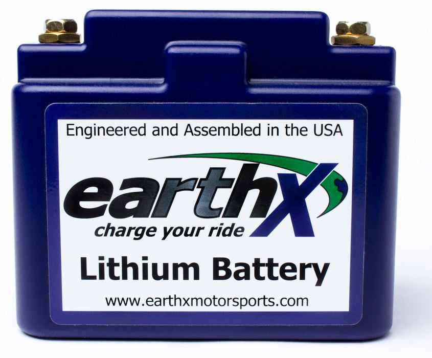 EarthX ETZ5G Lightweight Lithium Battery for Electric start KTM SX-F  Freeride 250R  and Husqvarna TE/TC