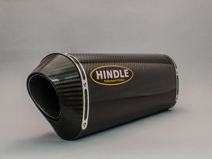 Hindle Exhaust for Honda 929 (2000-01) with Evolution Black Ceramic Muffler & Hanger