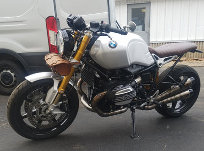 ZARD NEW Full Titanium 2-1-2 Racing (Stacked Mufflers) Exhaust for the BMW R NineT
