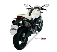 MIVV 2 Slip-on, Suono Stainless Steel, Standard Exhaust For Ducati Monster 696 2008-2014