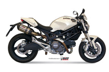 MIVV 2 Slip-on, Suono Stainless Steel, Standard Exhaust For Ducati Monster 696 2008-2014