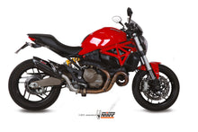 MIVV Slip-on, Suono Black, Standard Exhaust For Ducati Monster 821 2014-2017