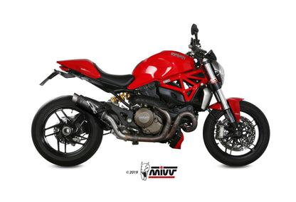 MIVV Slip-on, GPpro Black, Standard Exhaust For Ducati Monster 1200 / S 2014-2016