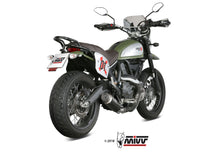 MIVV Slip-on, GPpro Carbon, Standard Exhaust For Ducati Scrambler 800 2015-2020