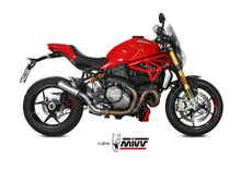 MIVV Slip-on, MK3 Stainless Steel, Standard Exhaust For Ducati Monster 821 18-20, Monster 1200 17-21