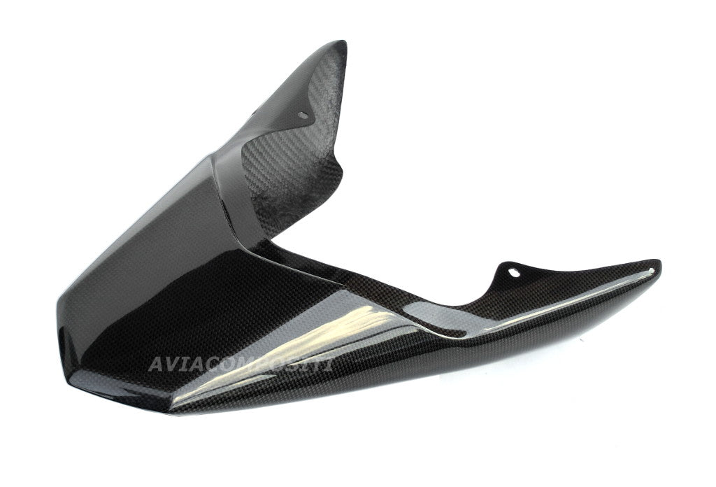 AviaCompositi Carbon Fiber RACING Tail For Single Muffler Exhaust for Ducati Hypermotard 1100 / Evo / 796