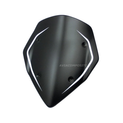 AviaCompositi Carbon Fiber Windscreen Type 2 for Ducati Multistrada 1200 (2013-2014)