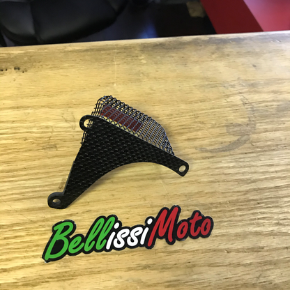 AviaCompositi Carbon Fiber Grill and Filter Holder Insert for D061 Belt Cover Kit