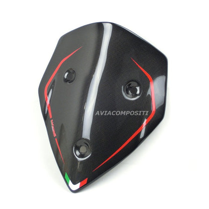AviaCompositi Carbon Fiber Windscreen Type 2 for Ducati Multistrada 1200 (2010-2012)