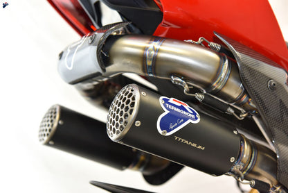 Termignoni High Mount Reparto Corse GR WSBK Replica Exhaust for Ducati Panigale V4 / S / R / Superleggera