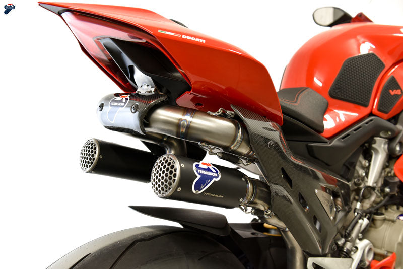Termignoni High Mount SBK Replica Exhaust for Ducati Streetfighter V4 (20-24)