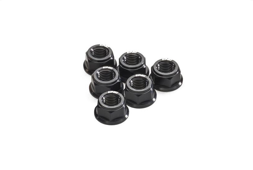 CNC Racing Sprocket Nuts for Ducati, KTM, and Kawasaki (set of 6) - M10x1.25