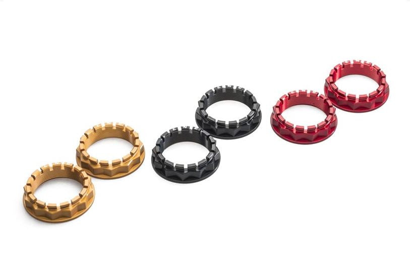 CNC Racing Large Rear Wheel Axle Nut Set for Ducati's