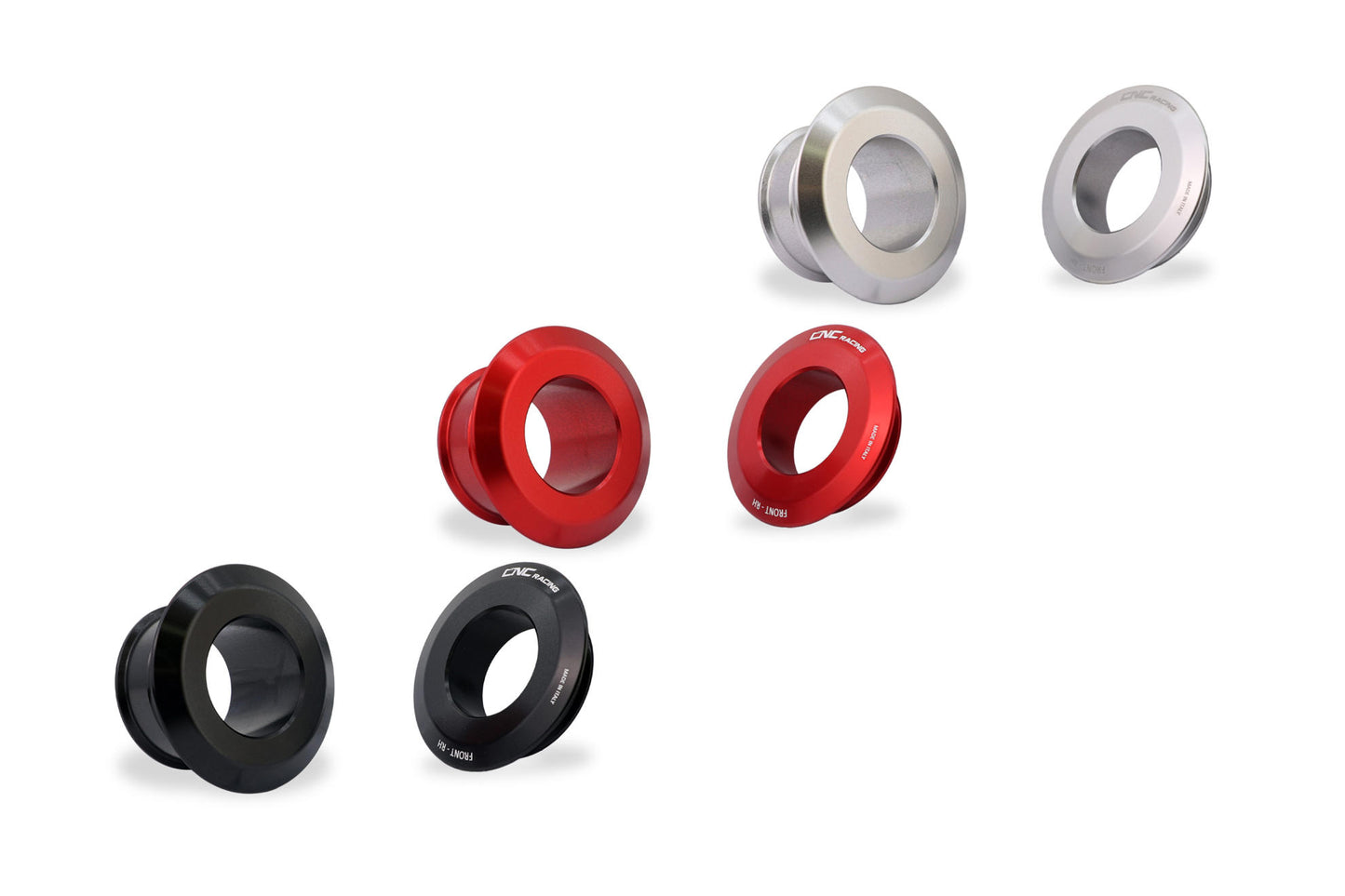 CNC Racing Large Front Wheel Captive Spacer Kit for Ducati Panigale (all) / Streetfighter V4 (2018+) / V2 (20-24)