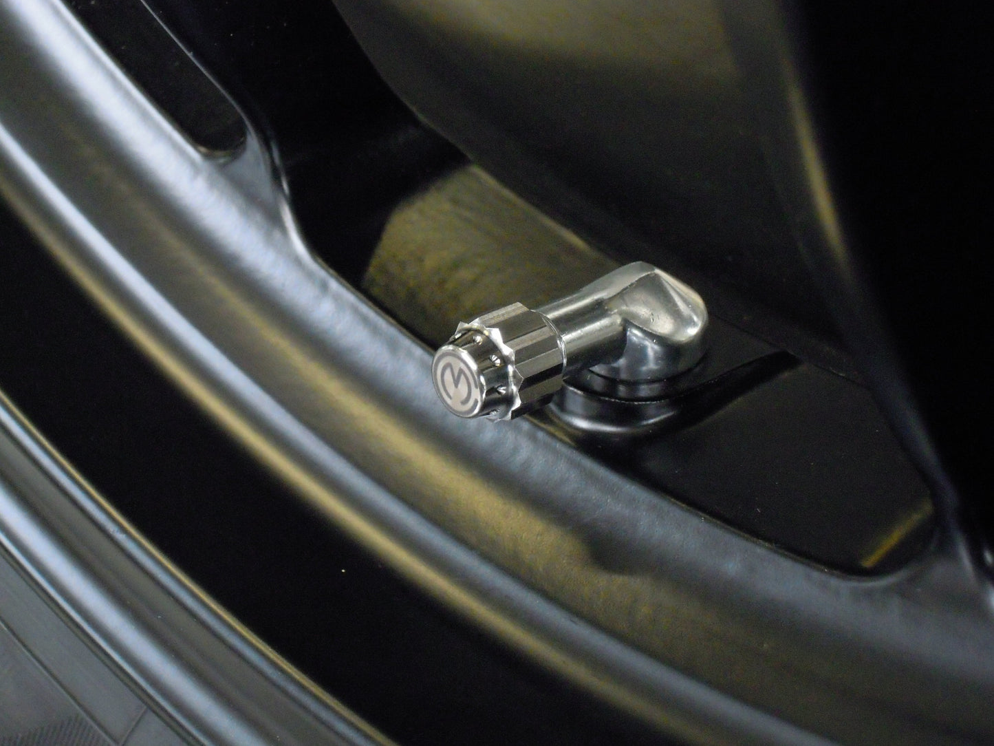 Motocorse Titanium Tire Valve Caps