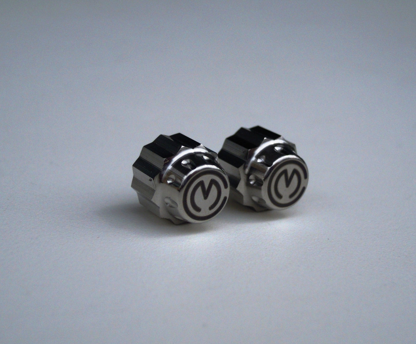 Motocorse Titanium Tire Valve Caps