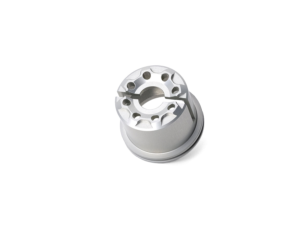 AEM FACTORY - 'DRILL' ALUMINUM STEERING HEAD NUT FOR MOST DUCATI'S