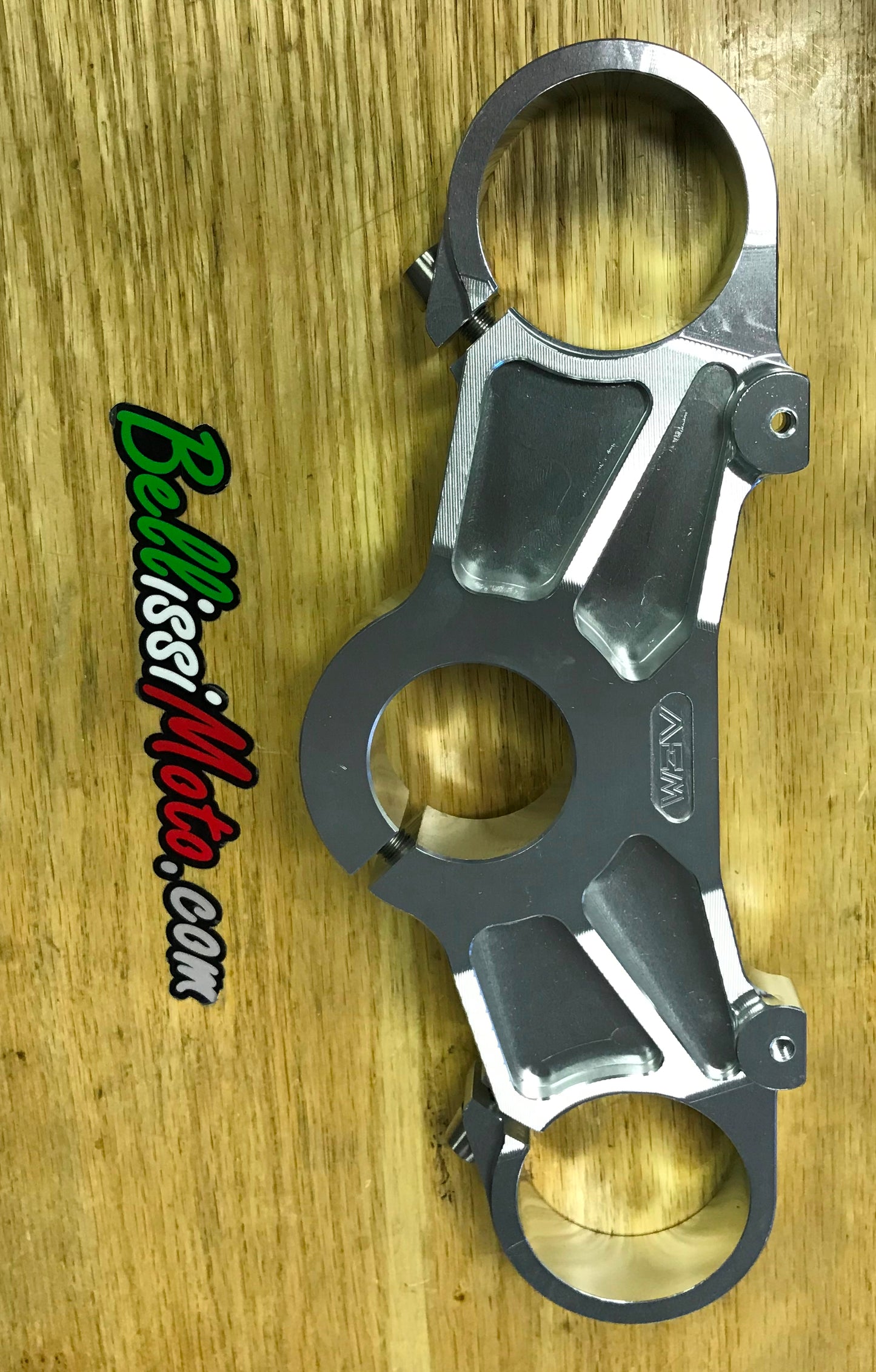 AEM FACTORY - DUCATI UPPER TRIPLE CLAMP 50MM FOR CLIP-ONS For 02-07 Monsters and Sport Classics
