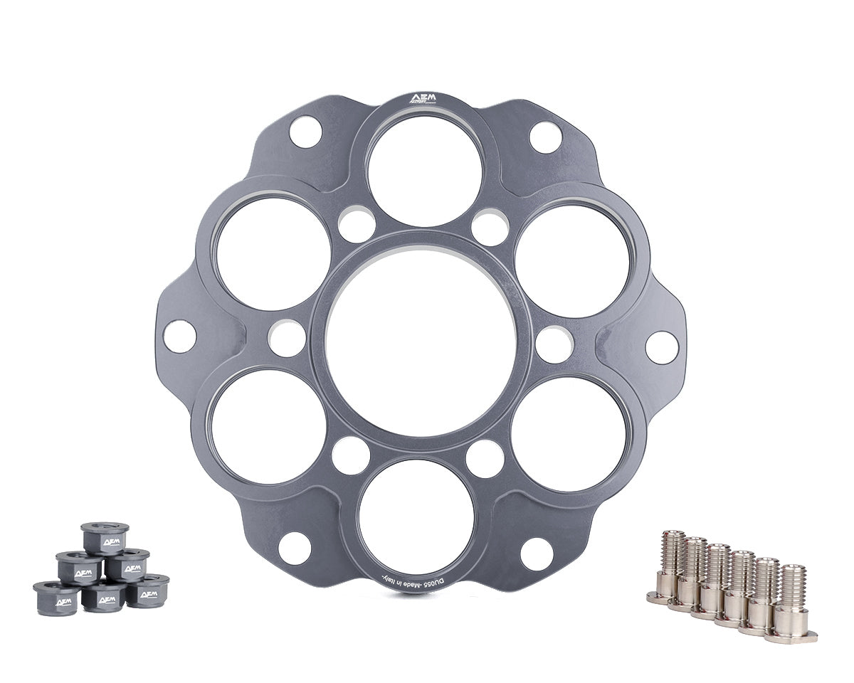 AEM FACTORY - DUCATI ALUMINUM 6 HOLE QUICK CHANGE SPROCKET CARRIER