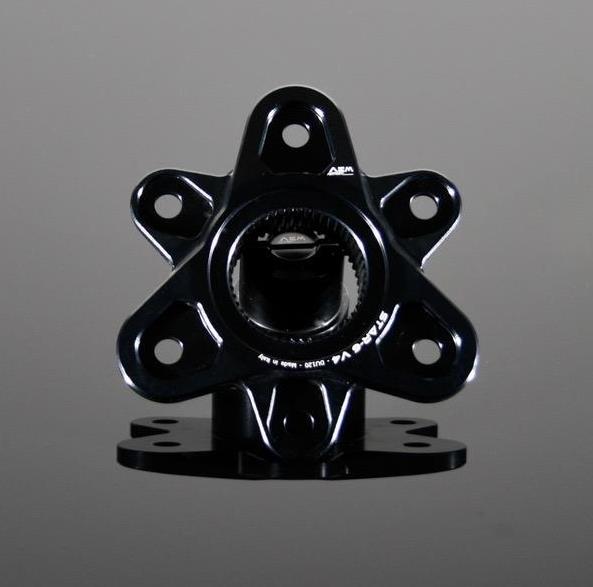AEM FACTORY - STAR-6 DUCATI 6 HOLE ALUMINIUM BILLET LIGHTWEIGHT HUB FLANGE for Ducati Panigale / Streetfighter V4 / S / R / Speciale