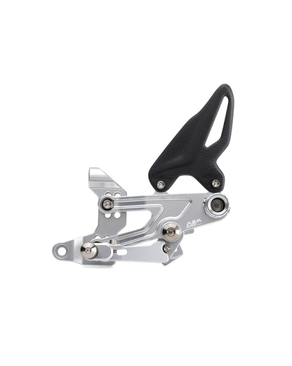 AEM FACTORY - Ducati Panigale V4 / R / S Billet Rearsets (18-24)