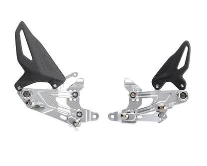 AEM FACTORY - Ducati Panigale V4 / R / S Billet Rearsets (18-24)