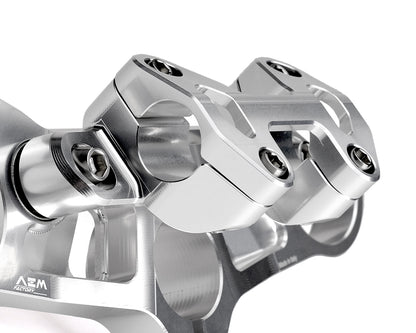 AEM Factory - Billet Triple Clamp kit for the Ducati Streetfighter V4 / S with Riser and Handlebar Clamp