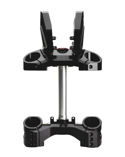 AEM Factory - Billet Triple Clamp kit for the Ducati Diavel 1260 with Handlebar Clamp Riser