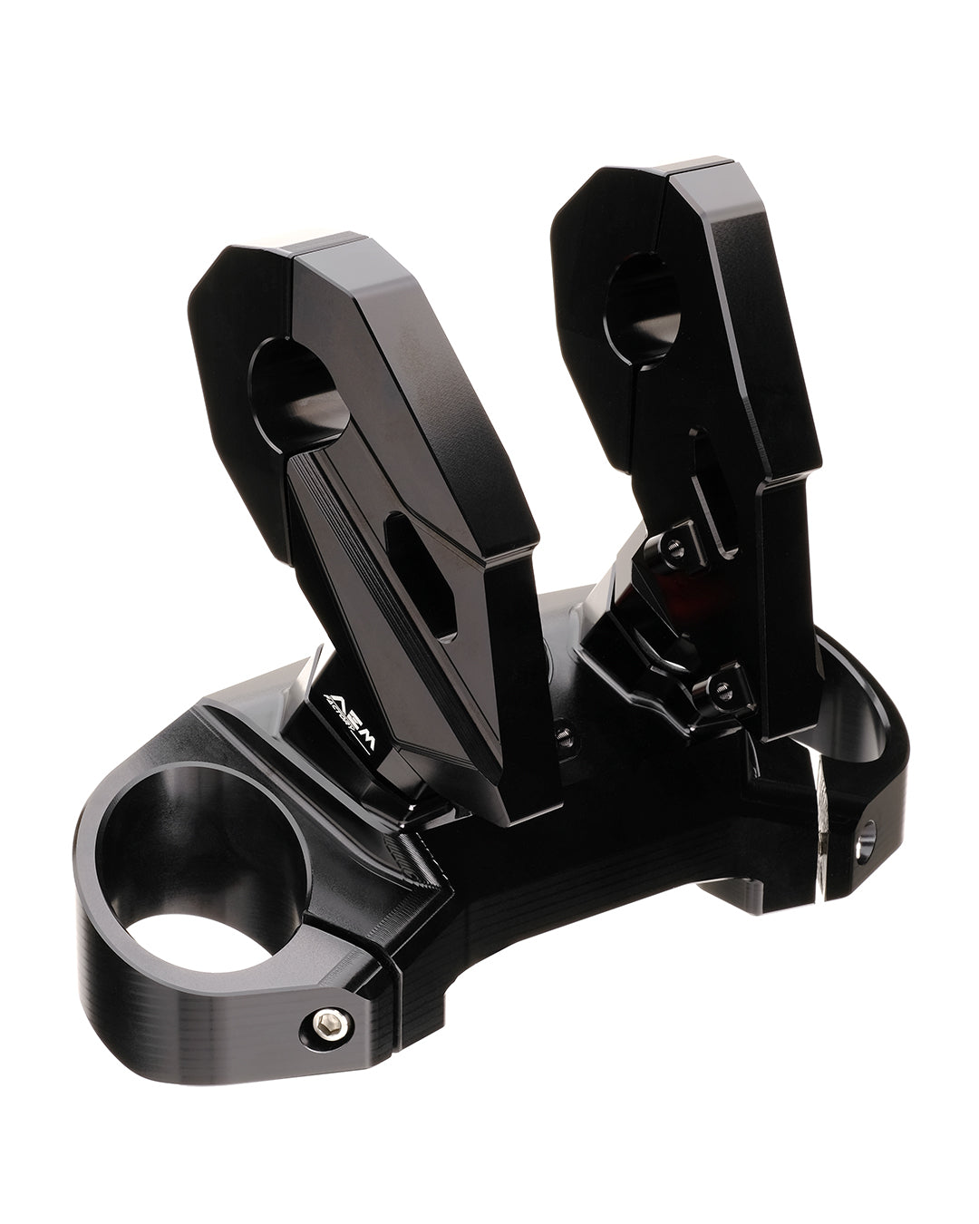 AEM Factory - Billet Triple Clamp kit for the Ducati Diavel 1260 with Handlebar Clamp Riser