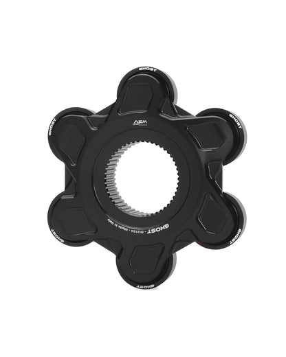 AEM FACTORY - GHOST-6 DUCATI ALUMINUM BILLET LIGHTWEIGHT HUB FLANGE AND CUSH DRIVES for Large Hub Ducati Models
