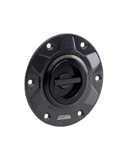 AEM FACTORY - 'CARBON GEAR 115' GAS CAP WITH QUICK RELEASE ACTION FOR Ducati and KTM