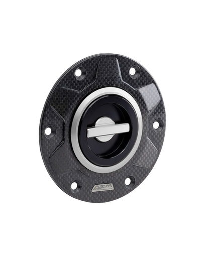 AEM FACTORY - 'CARBON GEAR 115' GAS CAP WITH QUICK RELEASE ACTION FOR Ducati and KTM