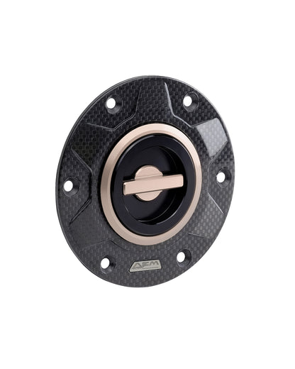 AEM FACTORY - 'CARBON GEAR 115' GAS CAP WITH QUICK RELEASE ACTION FOR Ducati and KTM