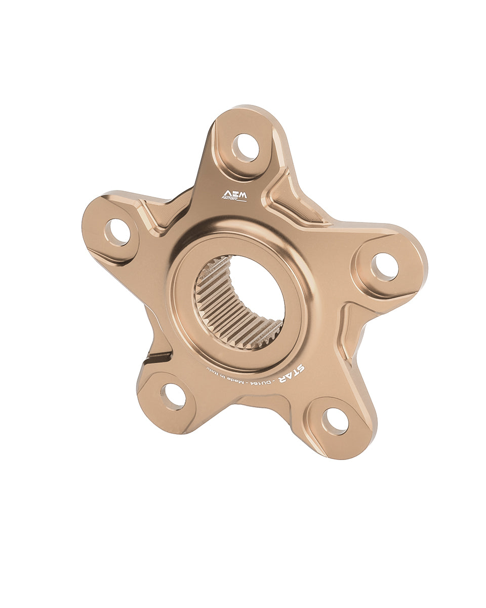 AEM Factory Lightweight "STAR-2" Small Rear Hub Sprocket Flange for Ducati