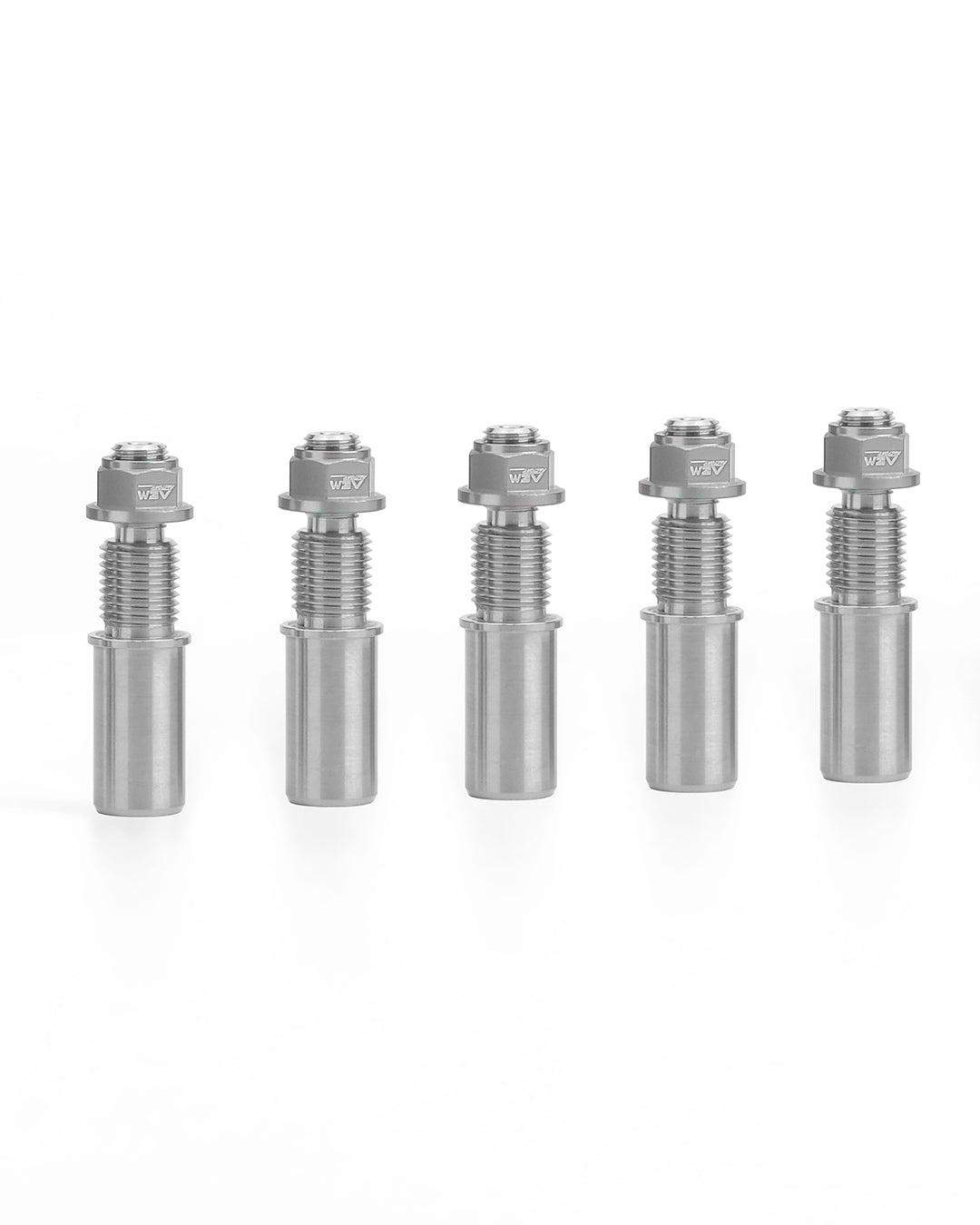 AEM FACTORY - TITIANUM STUDS AND ERGAL NUTS (SET OF 5) FOR DUCATI DUAL SIDED SWINGARM SPROCKET CARRIER