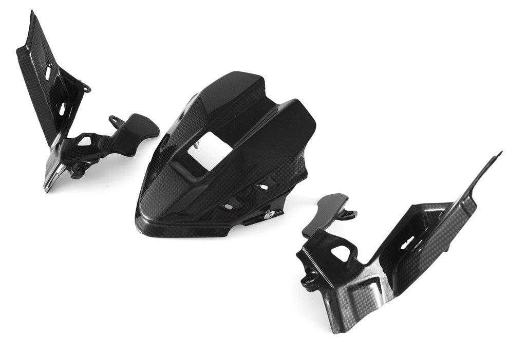 Carbonvani - Ducati Panigale V4 / S / R / Speciale Carbon Fiber Instrument Cover FOR GPS