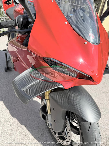 Carbonvani - Ducati Panigale V4 / S / R / SP Carbon Fiber Winglets (2025+)