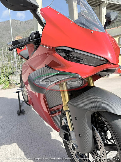 Carbonvani - Ducati Panigale V4 / S / R / SP Carbon Fiber Winglets (2025+)