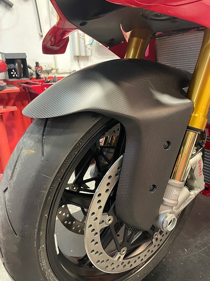 Carbonvani Carbon Fiber Front Wheel Hugger (fender) for Ducati Panigale V4 (2025+)