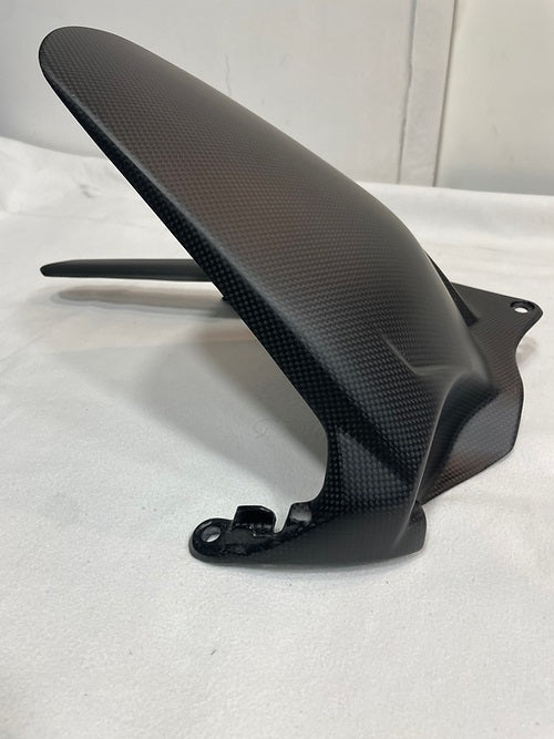 Carbonvani Carbon Fiber Rear Wheel Hugger (fender) for Termignoni Delta Exhaust for Ducati Panigale / Streetfighter V4 (2025+)