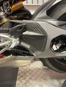 Carbonvani Carbon Fiber Front Swing Arm Chain Guard for Ducati Panigale / Streetfighter V4 (2025+)
