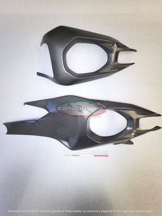 Carbonvani Carbon Fiber 2 Piece Swing Arm Cover / Guard Kit for Ducati Panigale / Streetfighter V4 (2025+)
