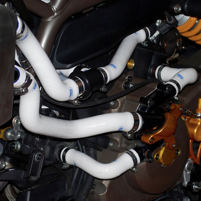 SamcoSport 9 Piece Silicone Coolant Hose Set For Ducati Monster 1200 / S / R / 821 (Euro 3)