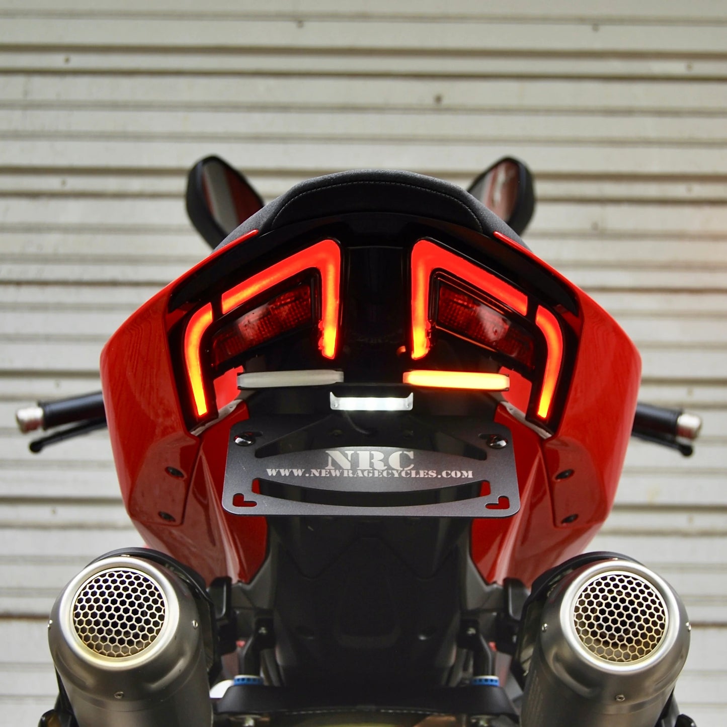 New Rage Cycles (NRC) Fender Eliminator for the Ducati Panigale / Streetfighter V4 / V2 (2025+)