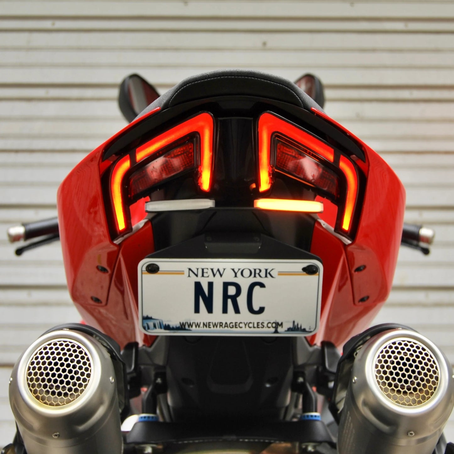 New Rage Cycles (NRC) Fender Eliminator for the Ducati Panigale / Streetfighter V4 / V2 (2025+)