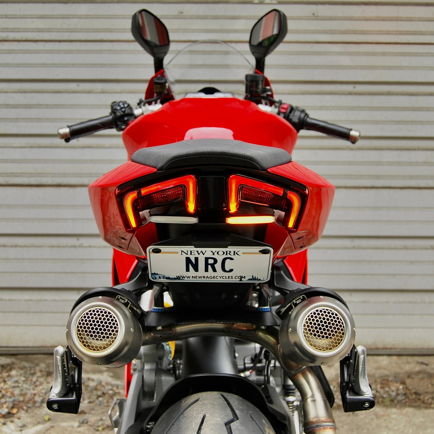 New Rage Cycles (NRC) Fender Eliminator for the Ducati Panigale / Streetfighter V4 / V2 (2025+)